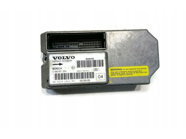 Блок подушек безопасности 0285001254   Volvo V70