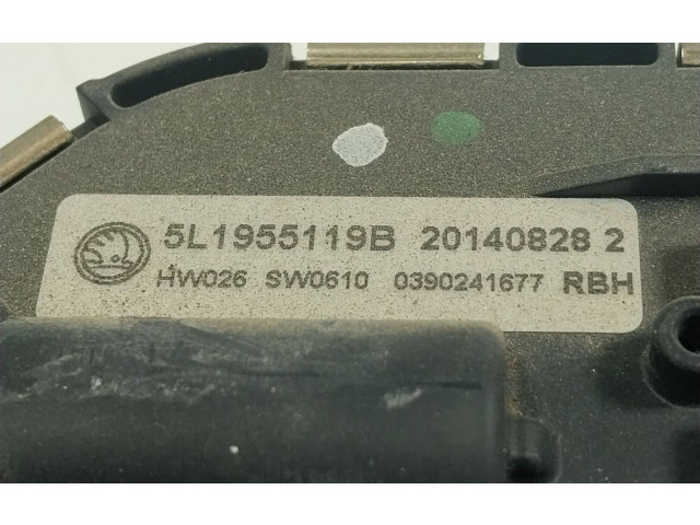 Моторчик дворников 5L1955023A, 5L1955119    Skoda Yeti (5L)