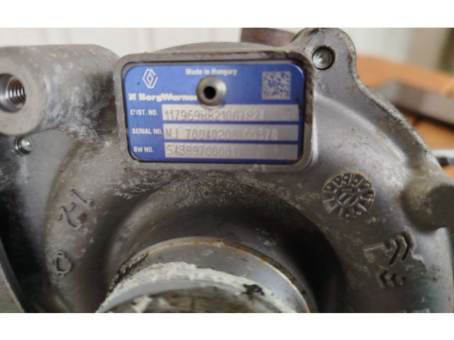 Turbodmychadlo Турбина 543897001 Nissan Qashqai
