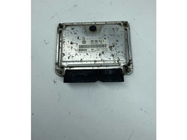 Блок управления двигателя 038906012G, 0281010128   Skoda Octavia Mk1 (1U)