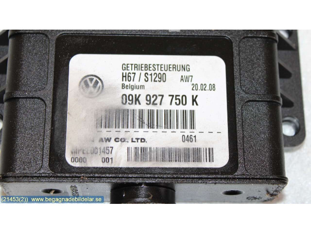 Блок управления коробкой передач 09K927750K, 09K927750K   Volkswagen Transporter - Caravelle T5