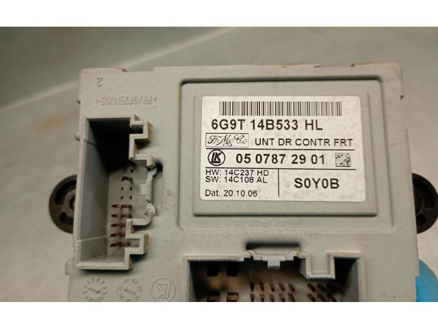 Блок управления 6G9T14B533HL, 0507872901LK Ford S-MAX