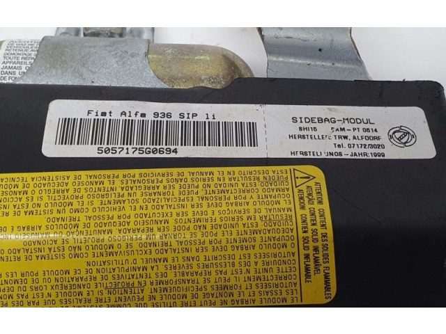 Подушка безопасности в сиденье Alfa Romeo 166