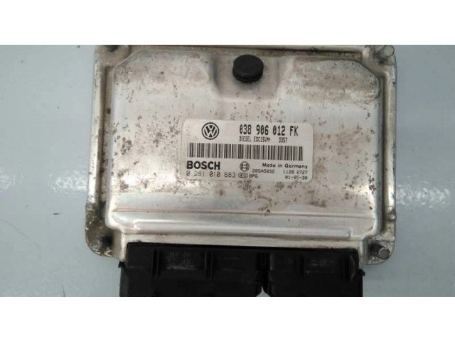 Блок управления двигателя 0281010683, 038906012FK   Seat Toledo II (1M)