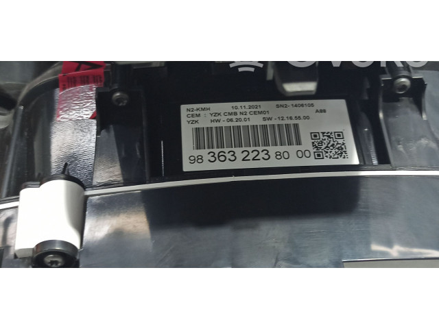 Панель приборов 9836322380, 769318530U   Citroen C3 Aircross       