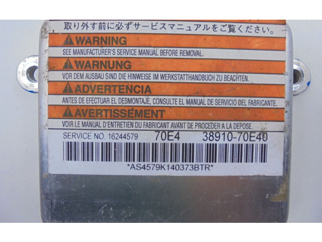Блок подушек безопасности 38910-70E40, 38910-70E40   Suzuki Grand Vitara I