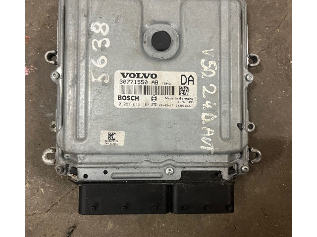 Блок управления двигателя 30771550AB, 1039S18372   Volvo S60