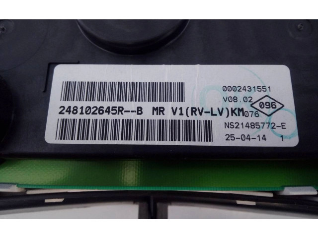 Панель приборов 248102645R   Dacia Sandero       