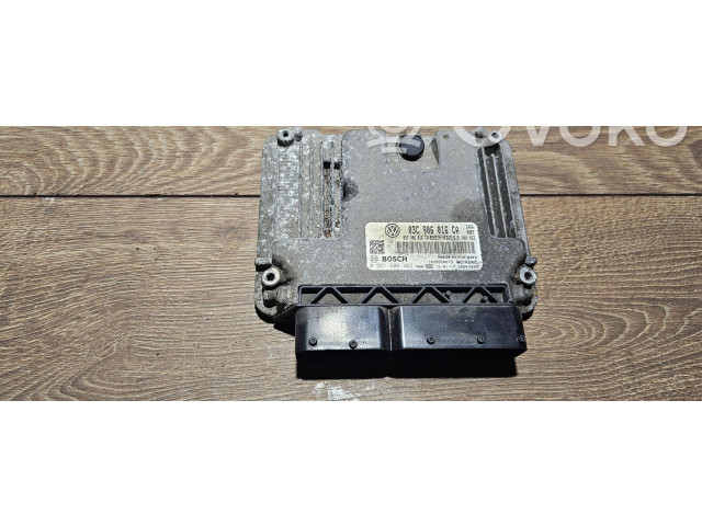 Блок управления двигателя 03c906016ca Skoda Yeti (5L)