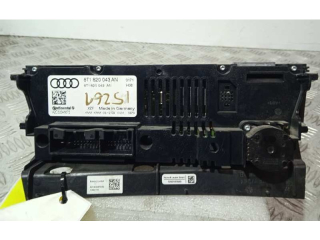 Блок управления климат-контролем 8T1820043AN, A2C53346675   Audi A5 Sportback 8TA