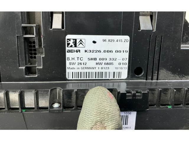 Блок управления климат-контролем 6452H8, 6452H8 Citroen C5