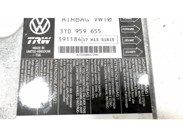 Блок подушек безопасности 3T0959655, 391184   Skoda Superb B6 (3T)
