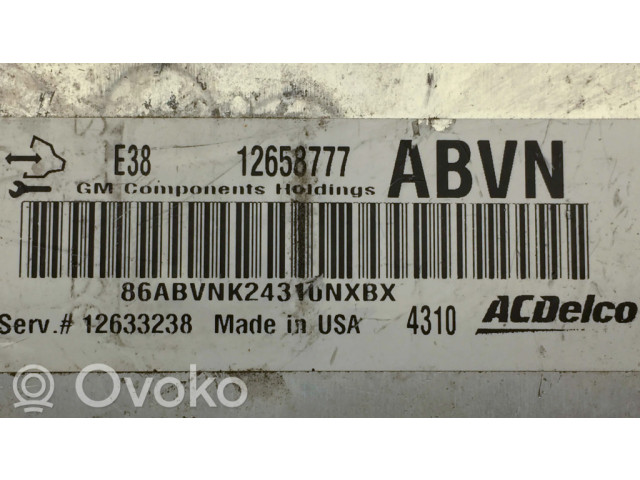 Блок управления двигателя 12658777, 28195003   Chevrolet Camaro