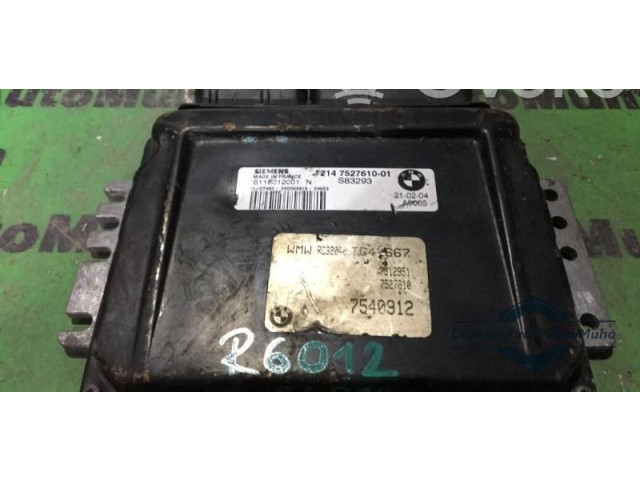 Блок управления двигателем Блок управления 1214752761001, S118012001N   Mini Cooper Hatch Hardtop