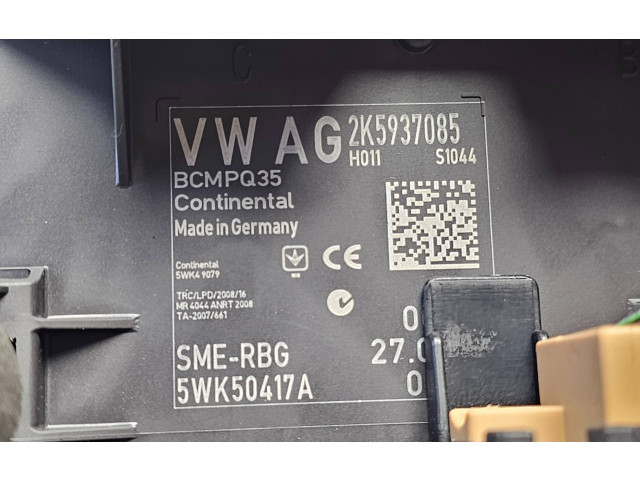 Блок комфорта 2K5937085, 5WK50417A Volkswagen Caddy