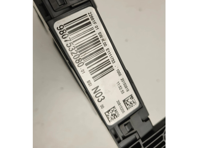Блок комфорта 9807532080   Peugeot 2008 I   