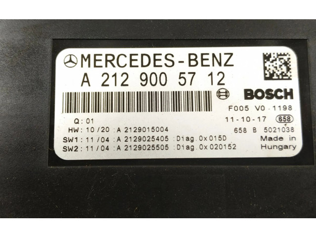 Pojistková skříňka 2129005712, 2129004810 Mercedes-Benz C W204 2011