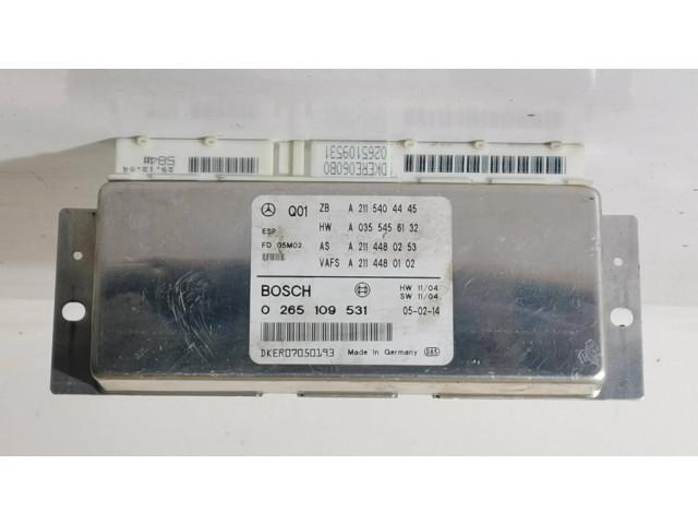 ESP (stabilumo sistemos) valdymo blokas