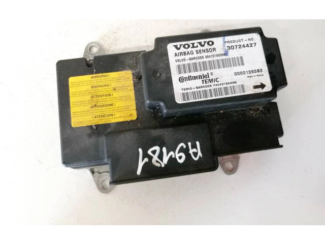 Блок подушек безопасности 30724427, 00001393b2   Volvo V50