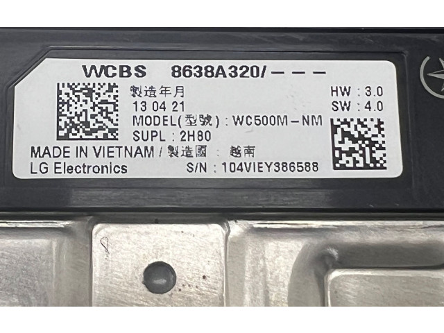 Zpětné zrcátko Mitsubishi Outlander IV 2022 8638A320, WC500MNM