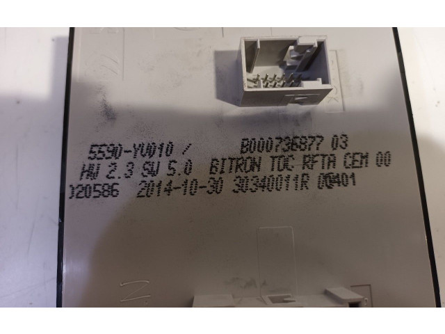 Блок управления климат-контролем 000737077, 5590YV010 Peugeot 108