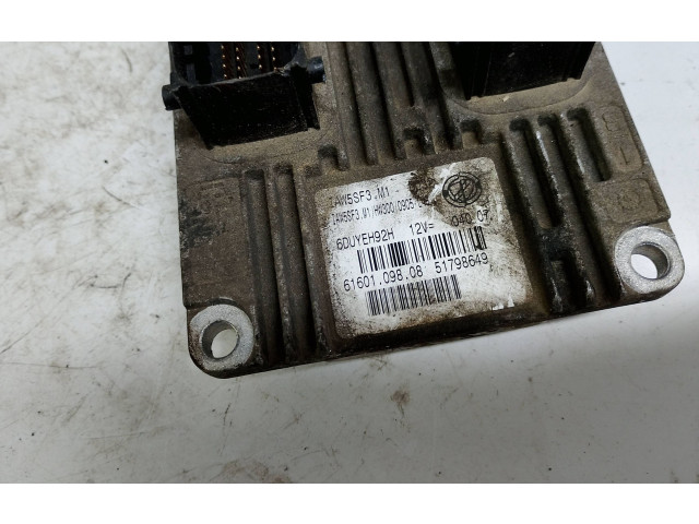 Блок управления двигателя 51798649   Fiat Grande Punto