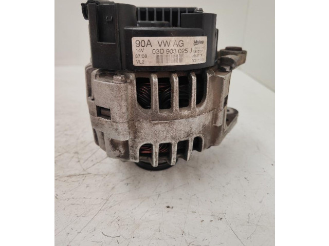 Генератор 03D903025J, 2542746F Skoda Fabia Mk2 (5J)