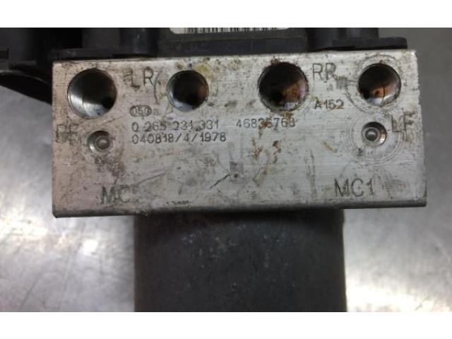 Jednotka ABS 0265231331, 0265800315 Fiat Punto (188) 1999