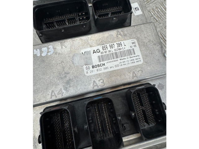 Блок управления двигателя 059907309L Audi A7 S7 4K8