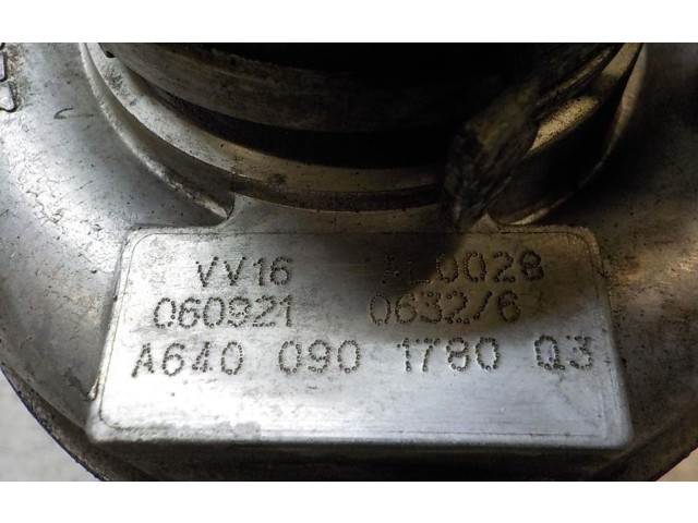  Турбина Mercedes-Benz A W169  A6400902380, A6400901780   для двигателя 640942      