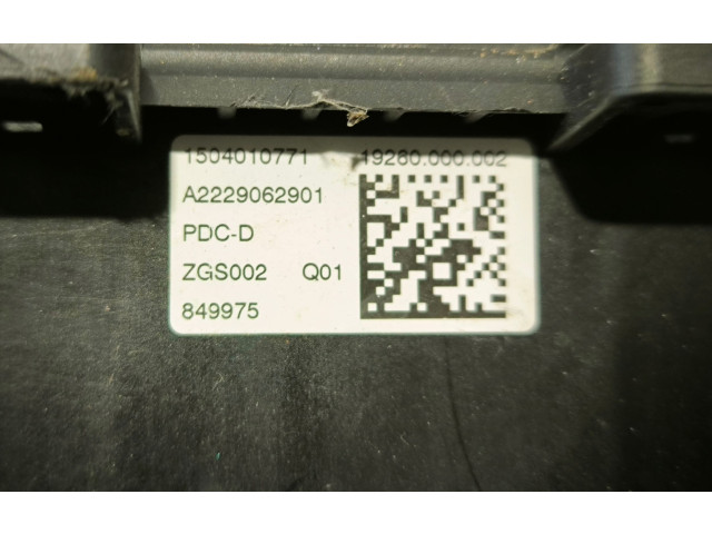 Pojistková skříňka A2229062901 Mercede-Benz S W222 2017