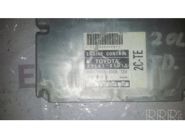 Řídící jednotka 8966105010, MB1758002008 89661-05010 Toyota Avensis T220 2000