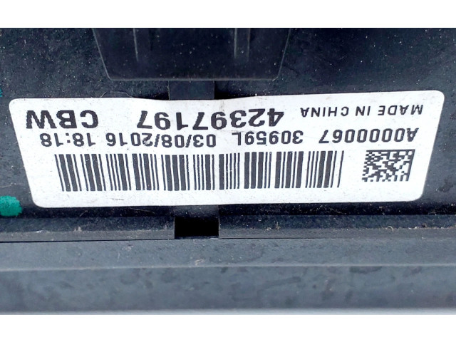 Pojistková skříňka 42397197, 95941608 Opel Mokka 2016