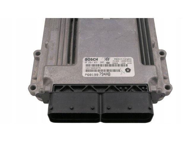 Блок управления двигателя P68199794AB, 0281031205 Jeep Cherokee