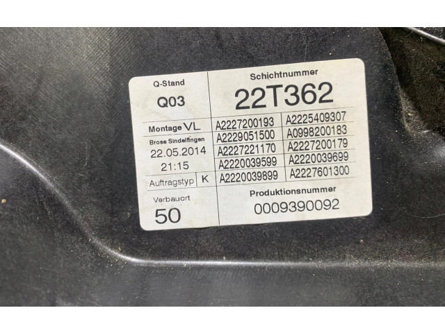 Vstřikovač A2227200193   Mercedes-Benz S W222     