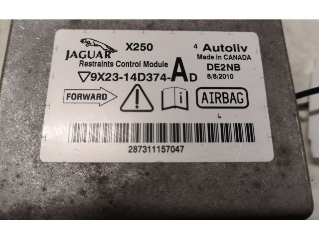 Блок подушек безопасности 9X2314D374 Jaguar XF X250