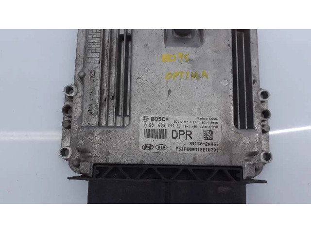 Řídící jednotka 0281033744, 391502A955 KIA Optima 2015