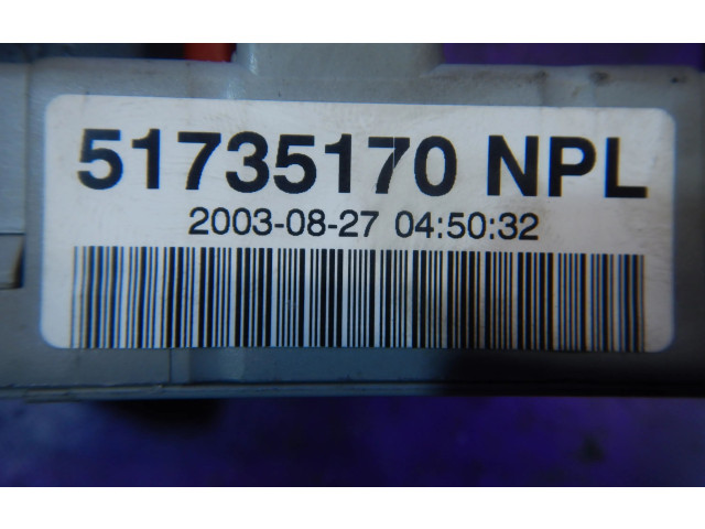 Vstřikovací lišta 51735170, 51735170 Fiat Punto (188) 188A4000