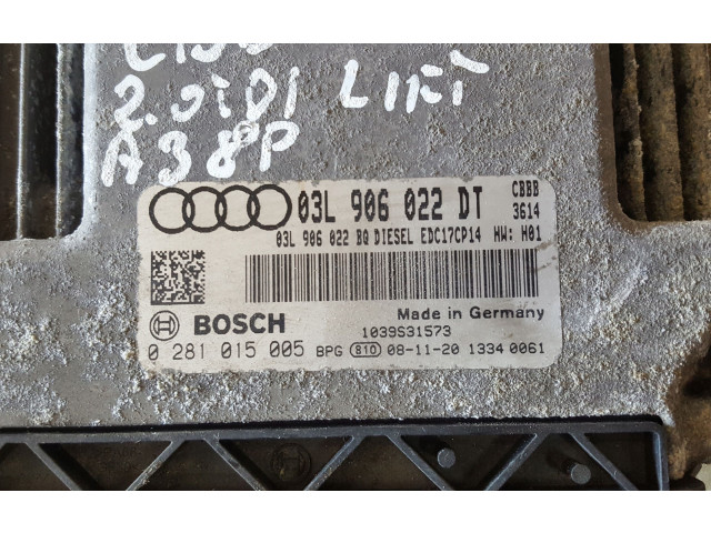 Блок управления двигателя Audi A3 S3 8P
