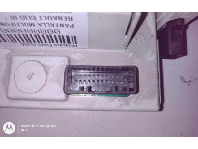 Дисплей 8200755144 Renault Clio III