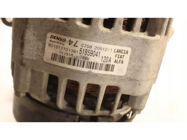 Генератор 51859041   Fiat Punto Evo      