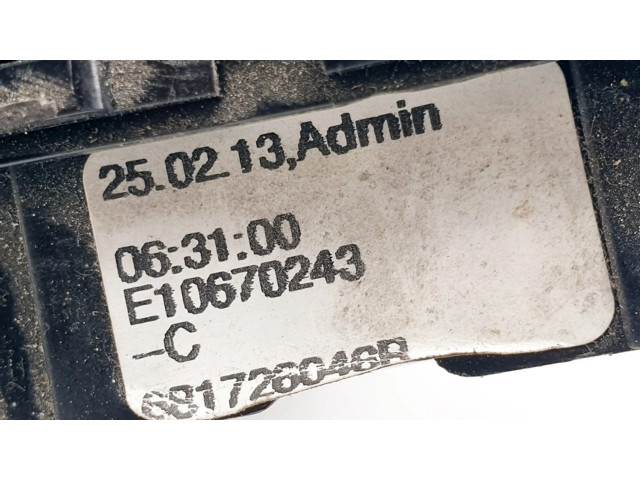 Ручка стеклоочистителей 681726046R, E10670243 Dacia Duster