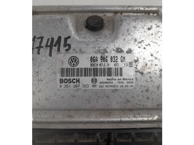 Řídící jednotka 06a906032gm, 0261207363 Volkswagen New Beetle 2001