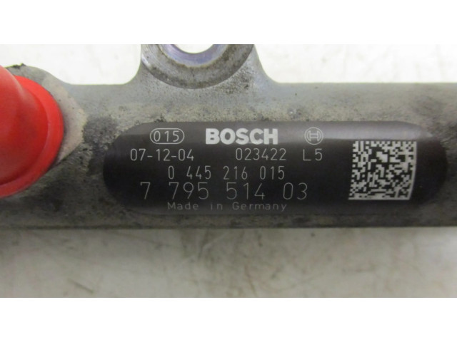 Vstřikovací lišta 0445216015, 779551403 BMW X5 E70 pro naftový motor 3.0 M57306D3