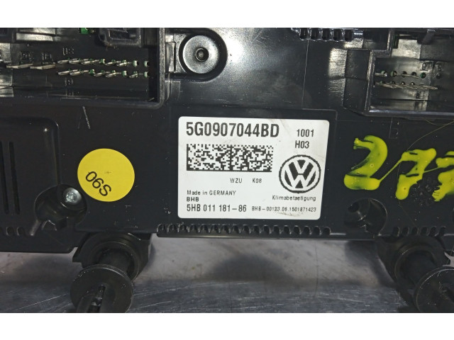 Блок управления климат-контролем 5G0907044BD Volkswagen Golf VII
