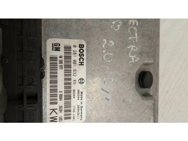 Блок управления двигателя 90508977, 28SA3611 Opel Vectra B