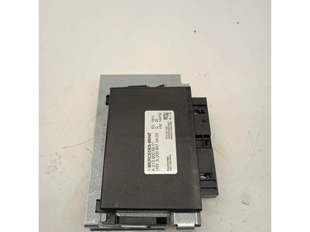 Блок управления коробкой передач A2139005901 Mercedes-Benz S C217