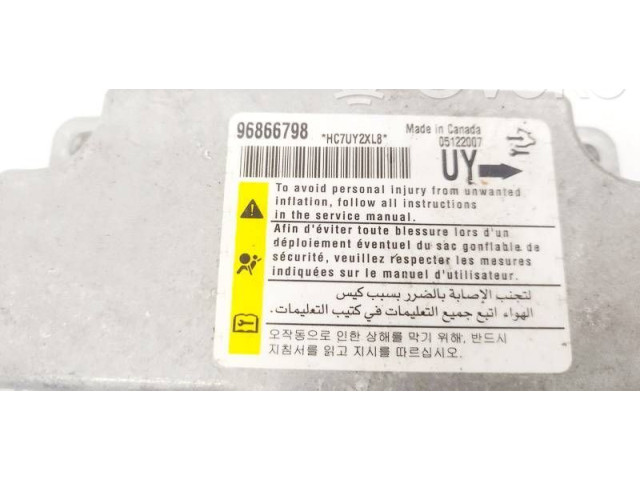 Блок управления надувных подушек 96866798, 05122007 Chevrolet Captiva
