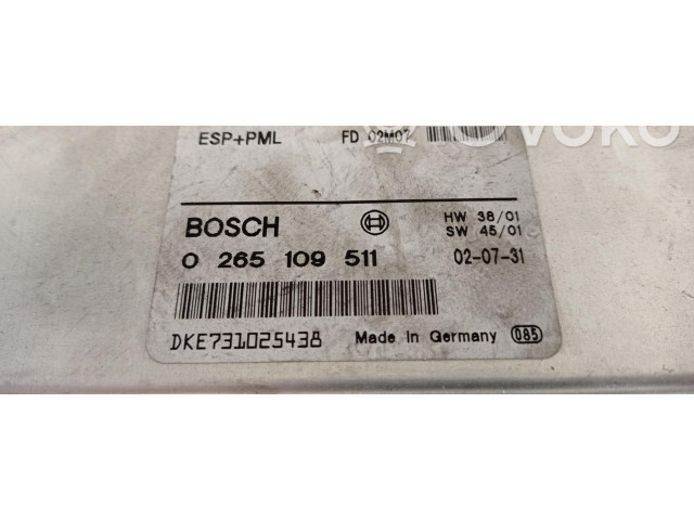 Блок управления АБС 0325456532   Mercedes-Benz E W211