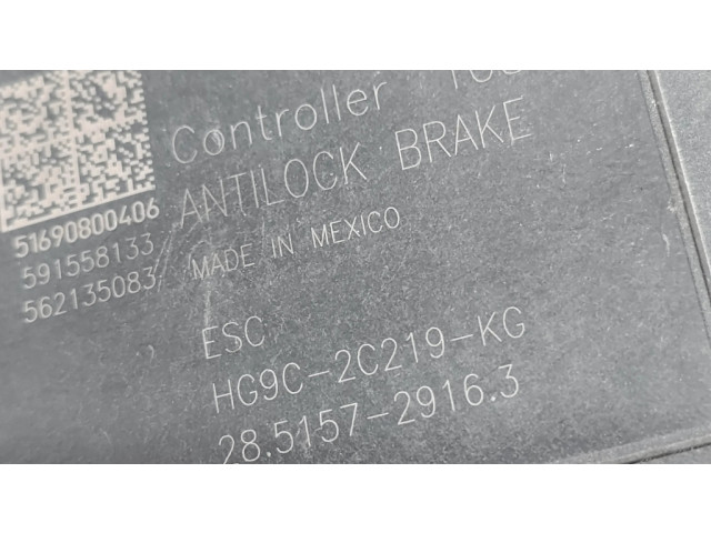 Блок АБС HG9C2C219KG, HG9C2B373AG Ford Fusion II 2013-- года